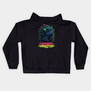 COSMIC MUSHROOM FUNGI Kids Hoodie